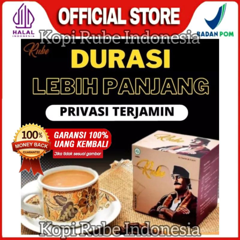 

NEW!! Kopi Rube Asli Original 100% 1 Box Isi 5 Sachet Rube Kopi Multivitamin Original BPOM
