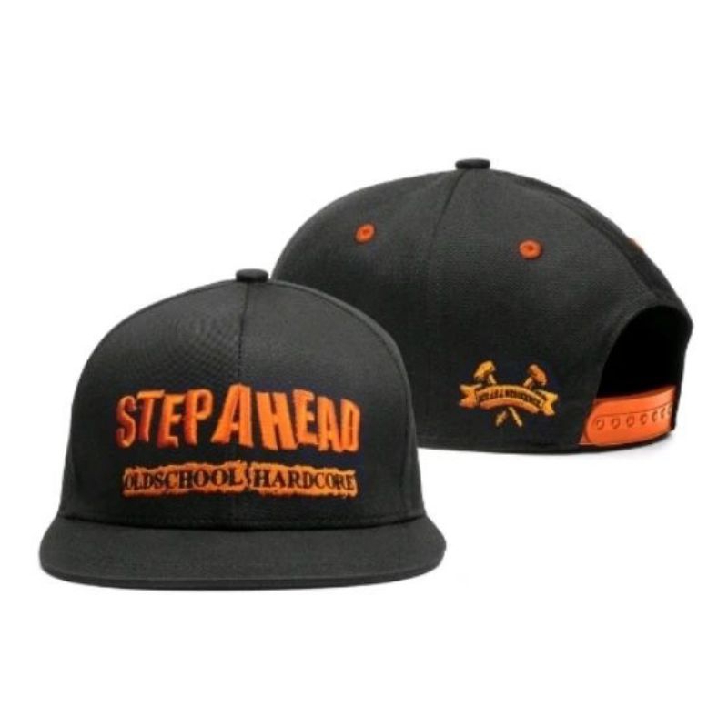 TOPI SNAPBACK BAND ORI "STEP AHEAD"OSHC