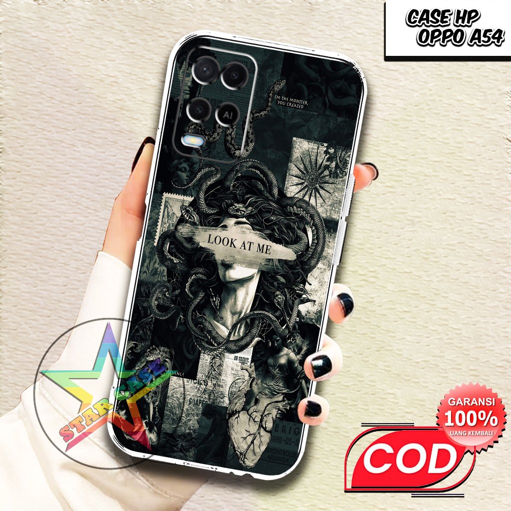 Case OPPO A54 TERBARU Motif [COLAB] Terlaris Casing OPPO A54 Terbaru Softcase Clear Protected Camera