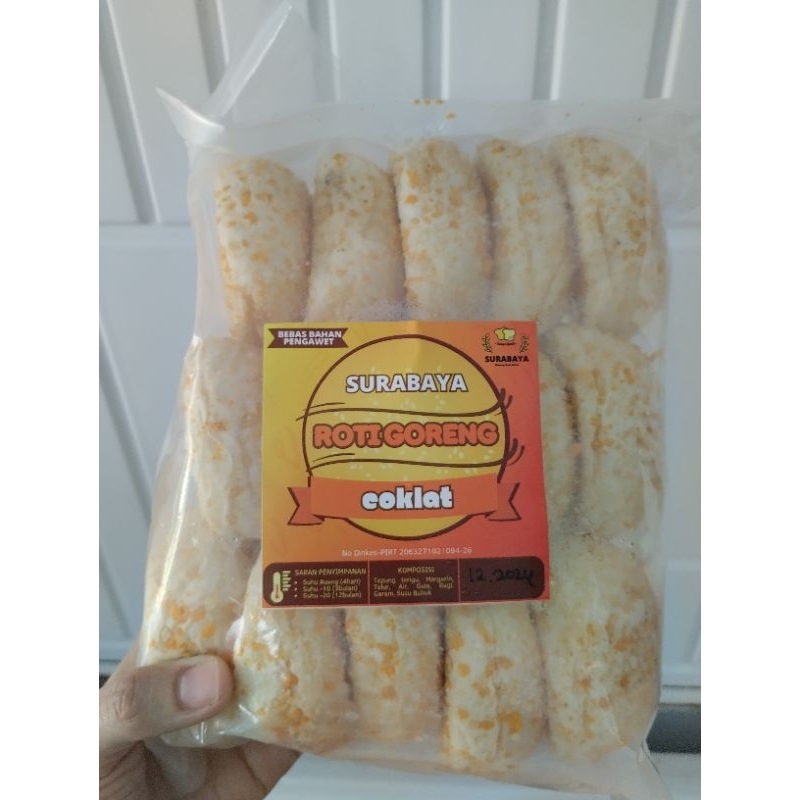 

Roti Goreng Surabaya Rasa Coklat isi 15