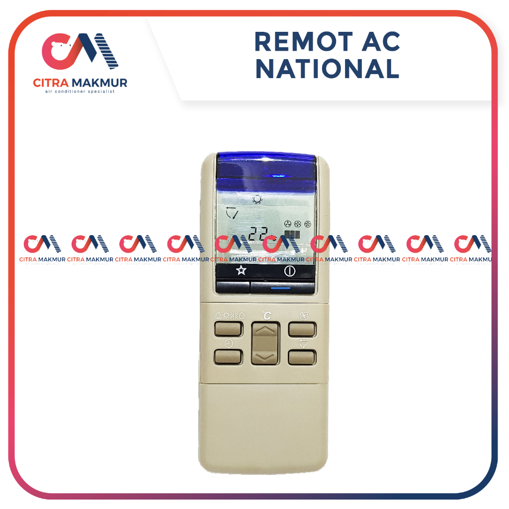 Remote AC National Nasional model lama tombol Original Remot
