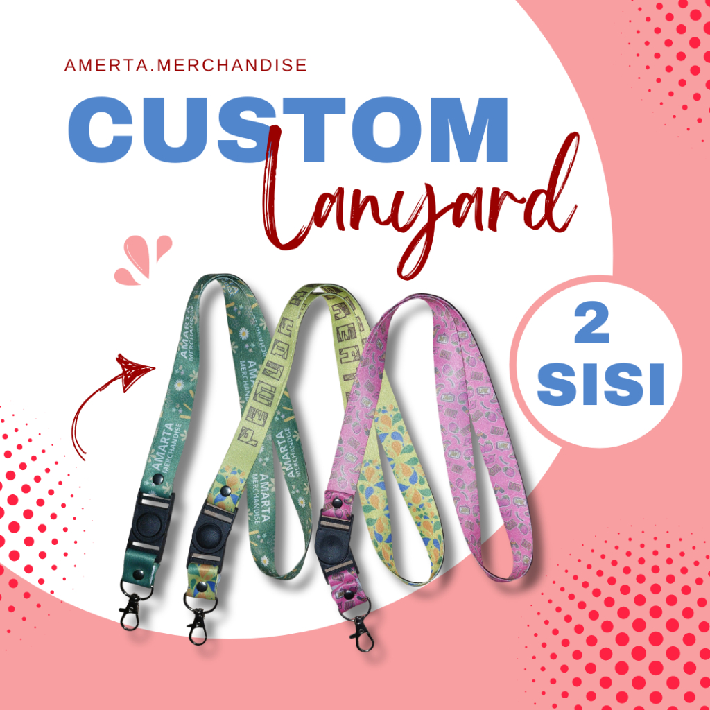 

[2 SISI] - LANYARD CUSTOM - STOPER - 2 CM