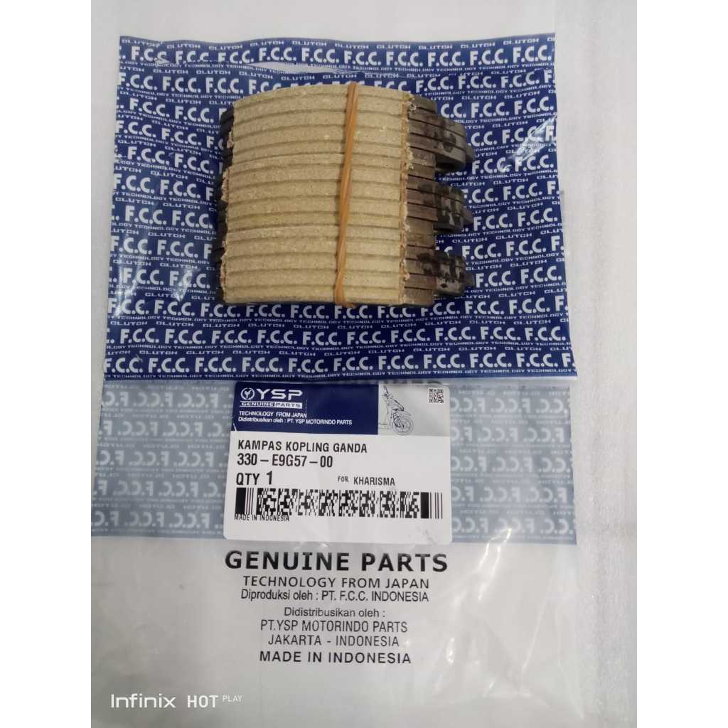 KAMPAS GANDA KARISMA (KPH) FCC ORIGINAL BERGARANSI