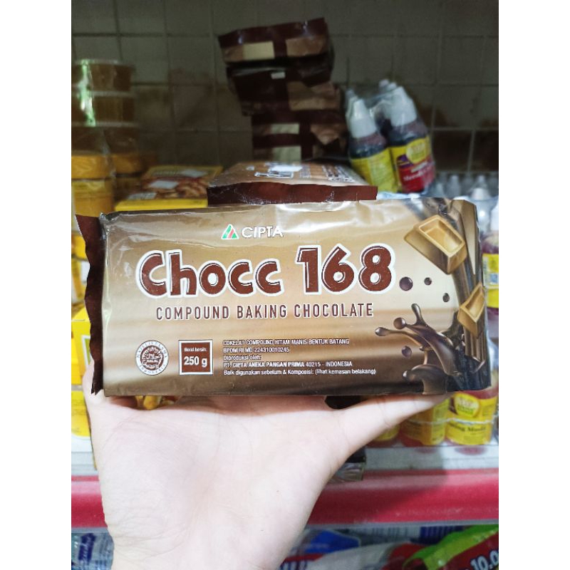 

Chocc 268 250gr/coklat batang/cokelat blok