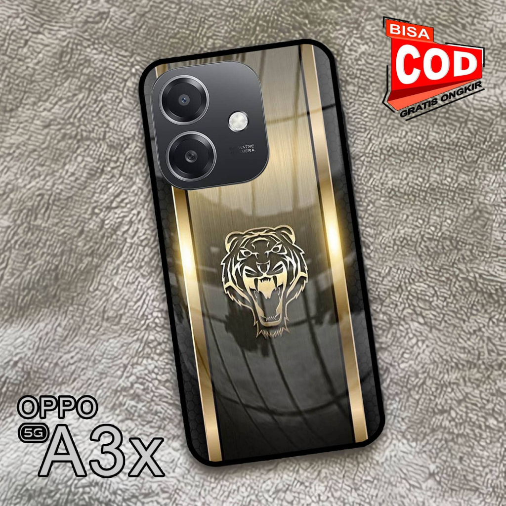 Softcase Glass Kaca | Case Kaca | Casing Kaca | OPPO A3X [S03]