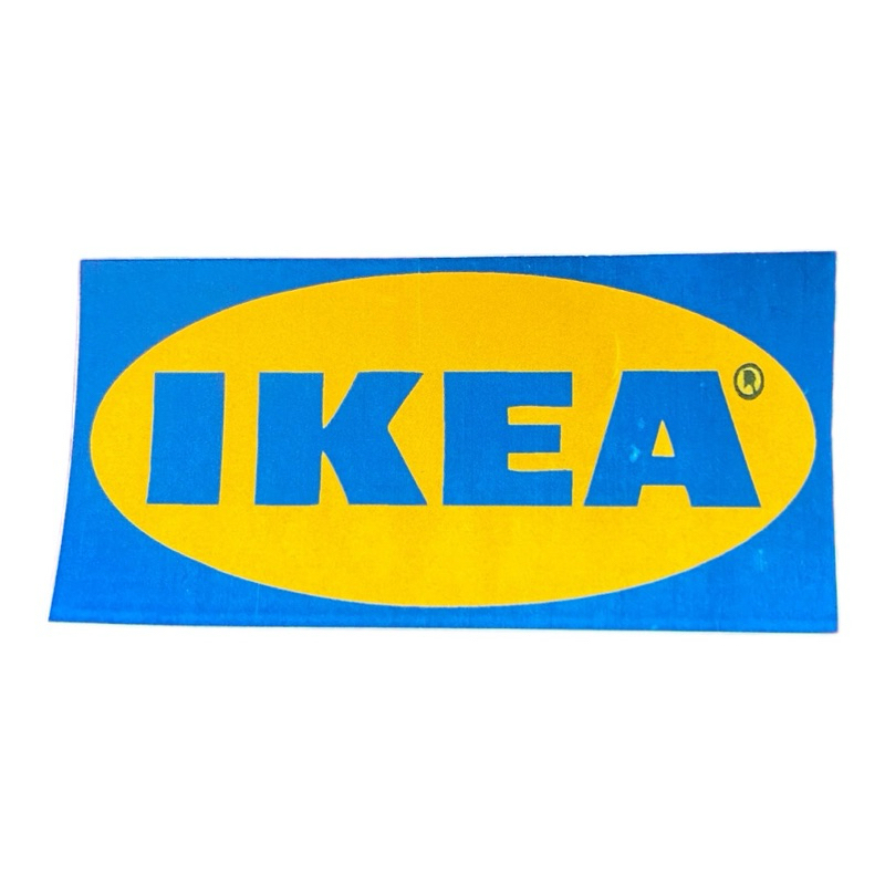 

STIKER IKEA ukuran 6x3cm bahan vinil