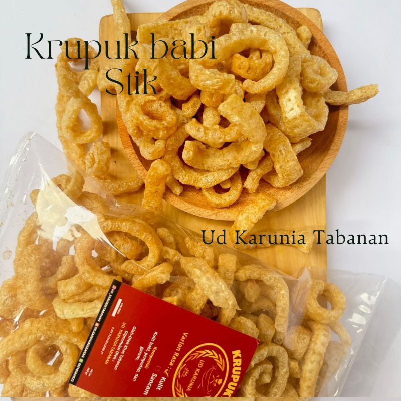 

KERUPUK BABI STIK