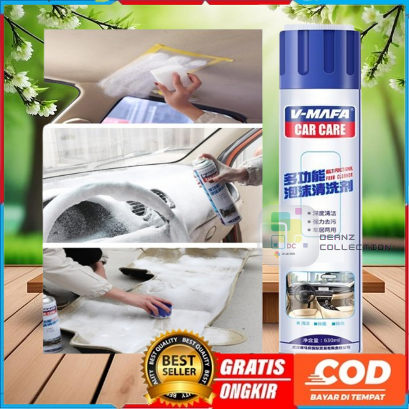 Pembersih interior mobil V-MAFA CAR CARE Multifunctional foam cleaner Car foam cleaning