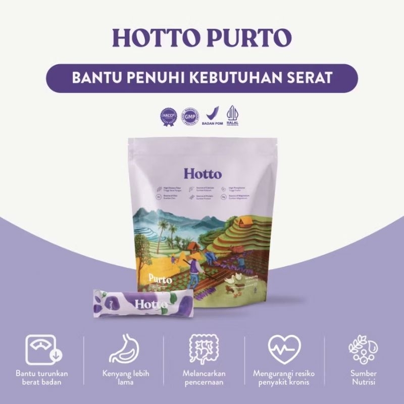 

Hotto Purto Oat 1 Pouch Isi 16 Sachets (Most Saving)