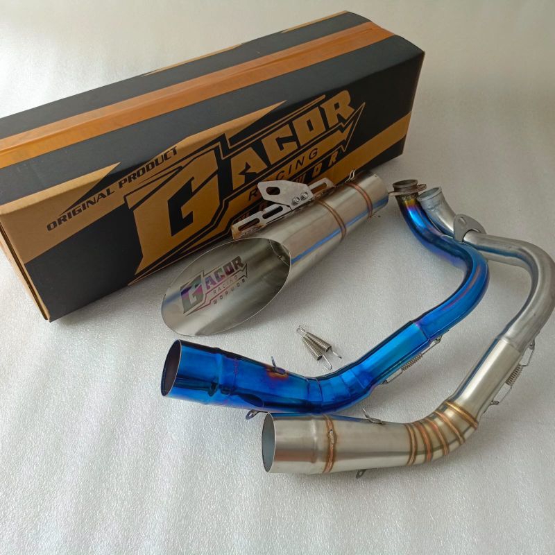 Knalpot Racing Gacor Original For Aerox Lama/New Beat Vario 110/125/150/175 Scoopy Lama/New 2020-202