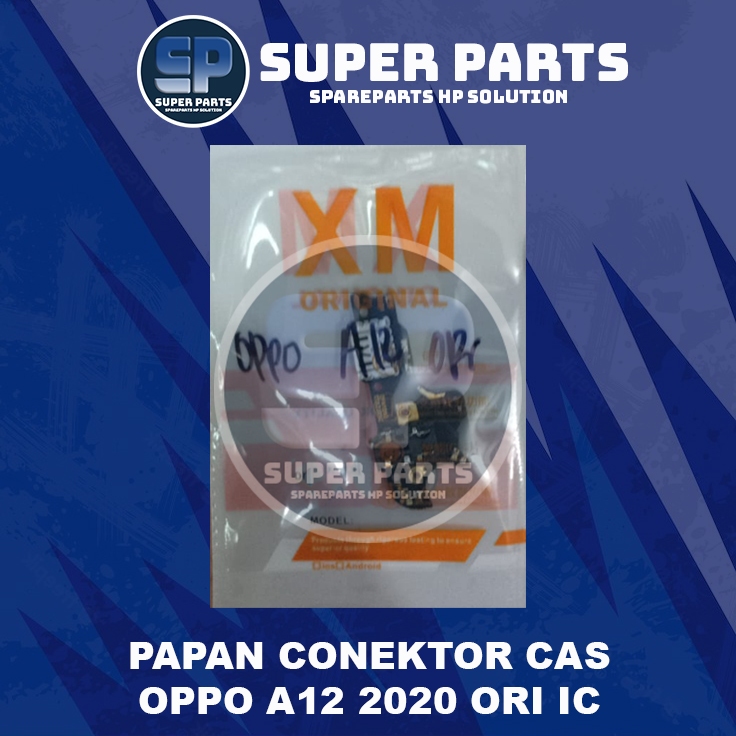 PAPAN CONEKTOR CAS OPPO A12 2020 ORI IC