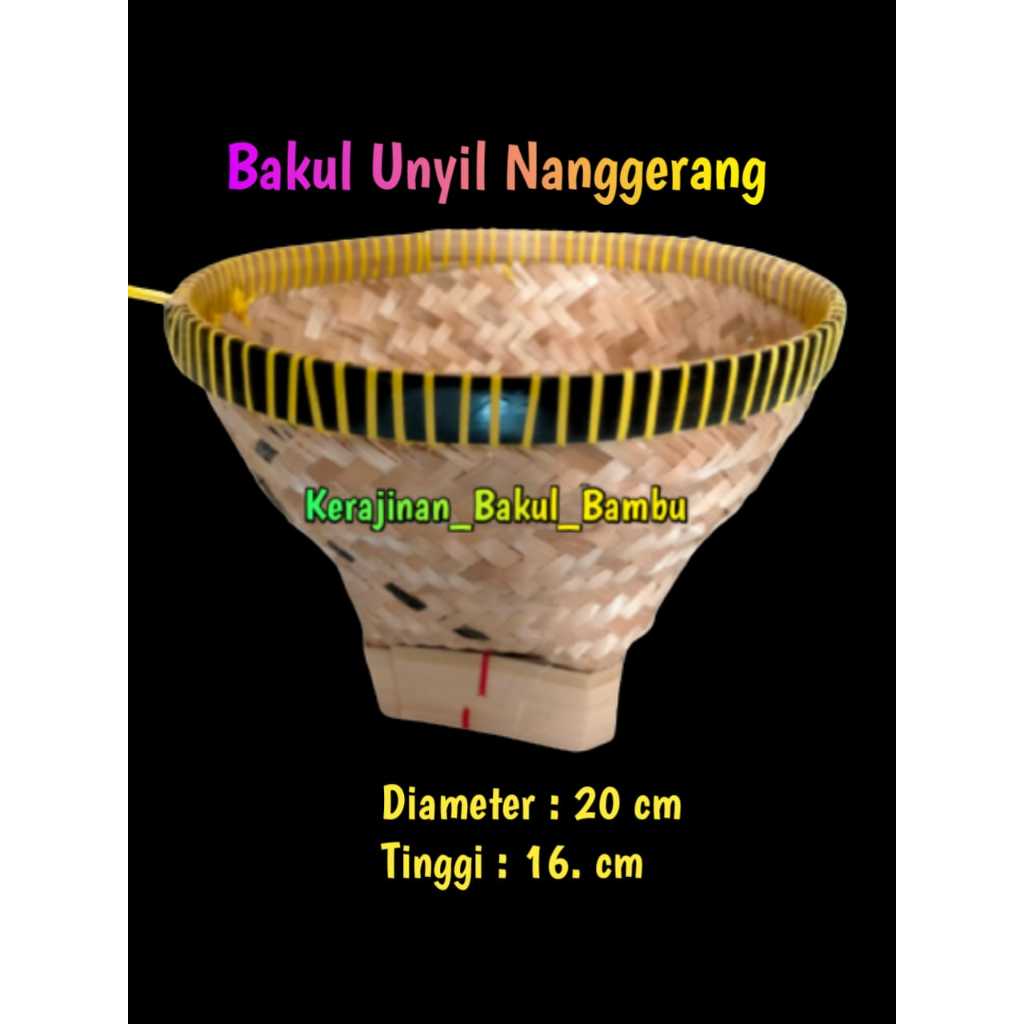 Bakul nasi UNYIL NANGGERANG Bakul bambu murah bakul atau boboko kerajinan tangan anyaman bambu