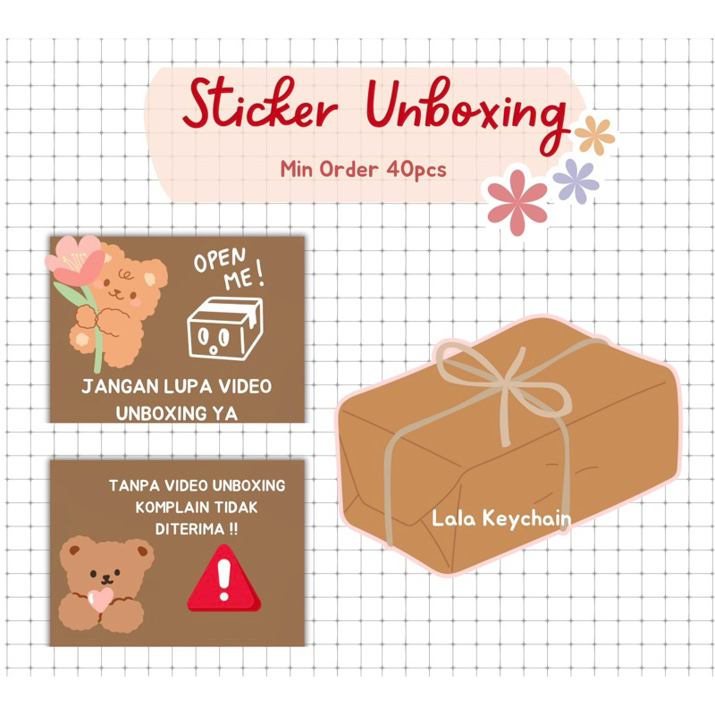 

UNBOXING STICKER BROWNY BEAR EDITION • STIKER PEMBUKAAN PAKET • UNBOXING VIDEO STIKER • STIKER PAKET • UNBOXING VIDEO