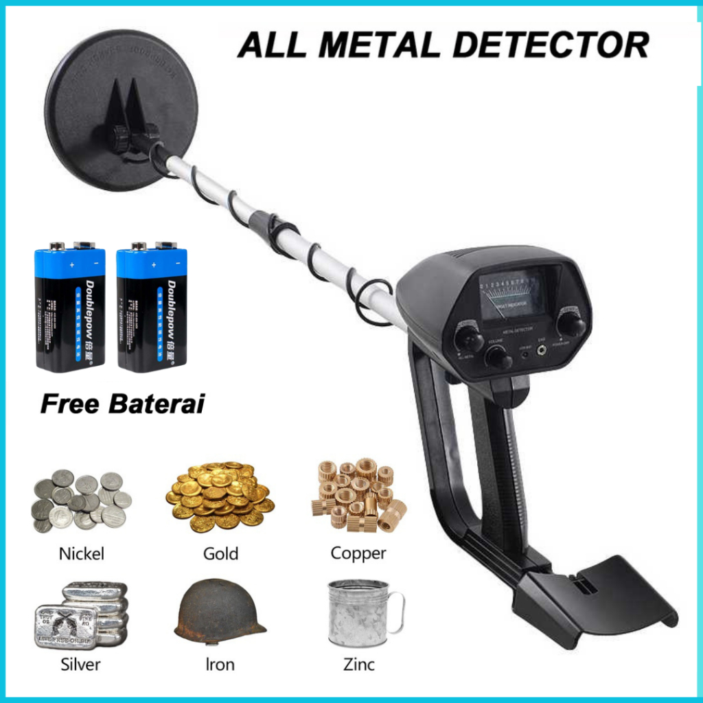 COD Cepat KingDetector Underground Metal Gold Detector High Accuracy Waterproof 2Pcs Baterai  - MD-4