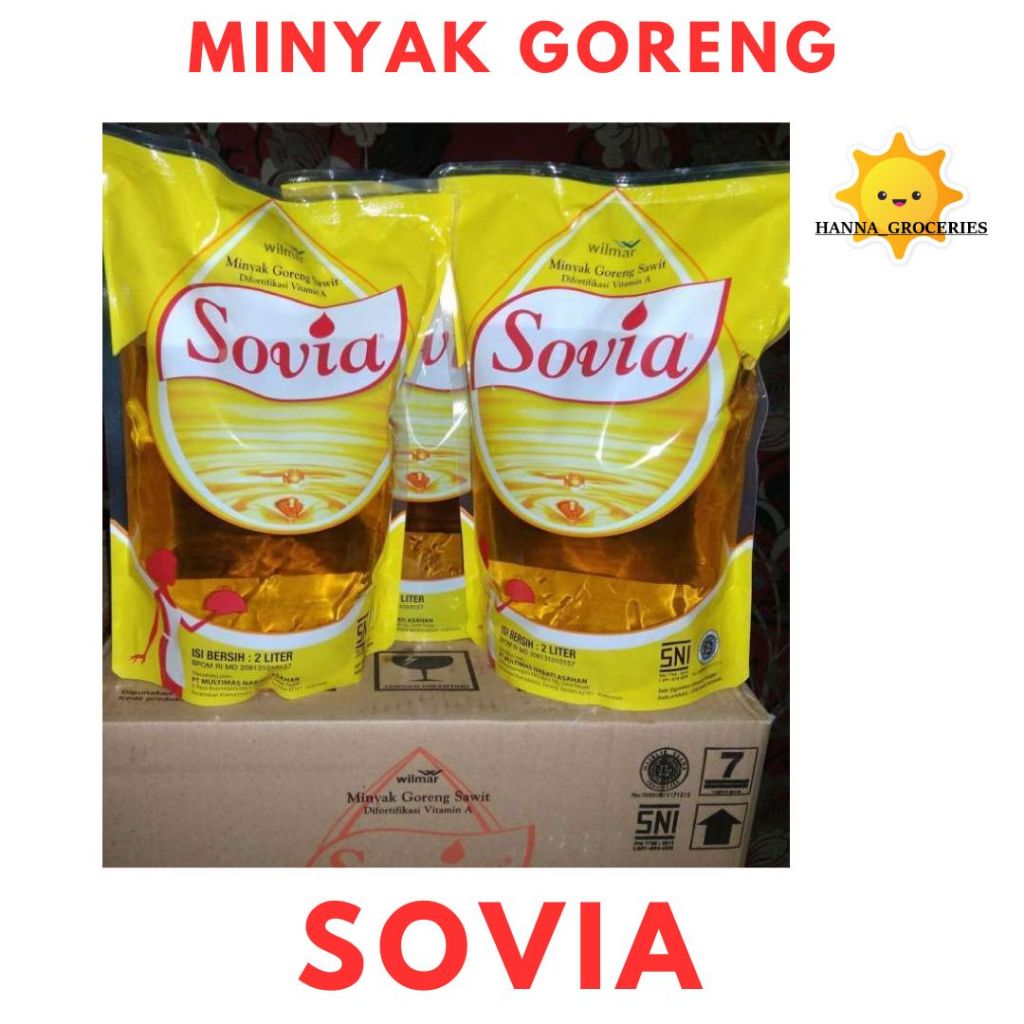 

MINYAK GORENG SOVIA 1 LITER KEMASAN POUCH