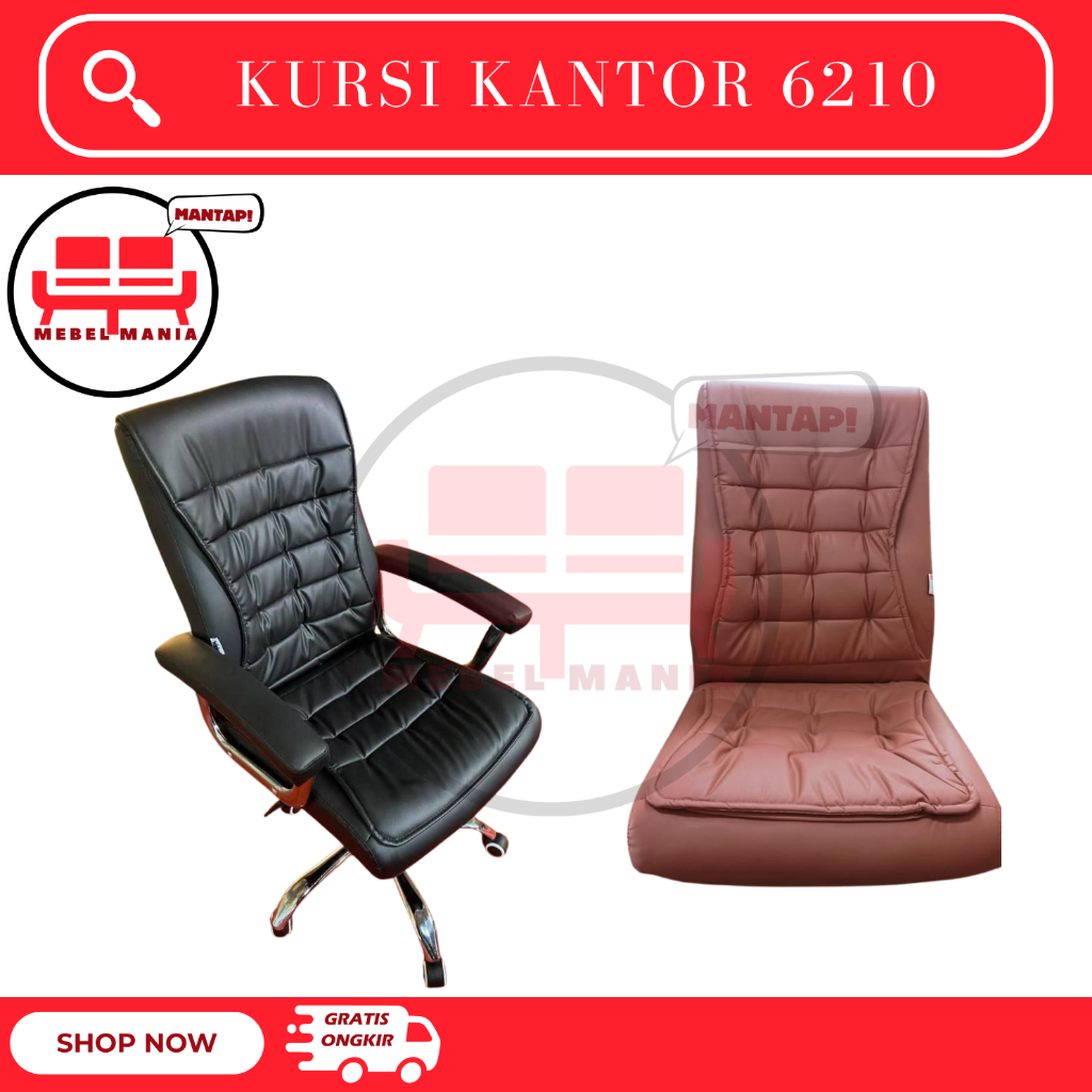 Kursi Kantor 6210 - Kursi direktur - Kursi Boss - Kursi Manager -  Kursi Direktur -  Kursi Kantor