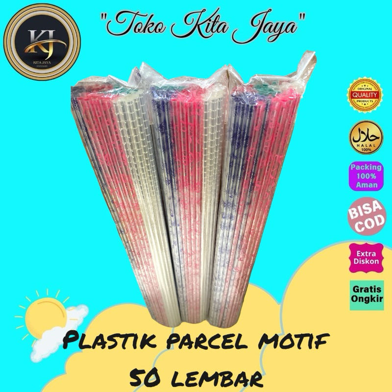 

Plastik parcel motif 50 lembar