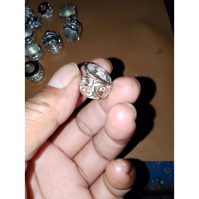 ring once / pipa rokok alpaka ukir