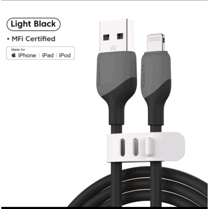 KUULAA data cable fast charging and data transmission /soft cable non mfi