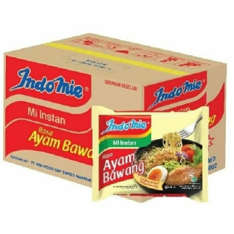 

Indomie Mie Ayam Bawang Mie Instant 69 g [40 Pcs/ 1 Karton]