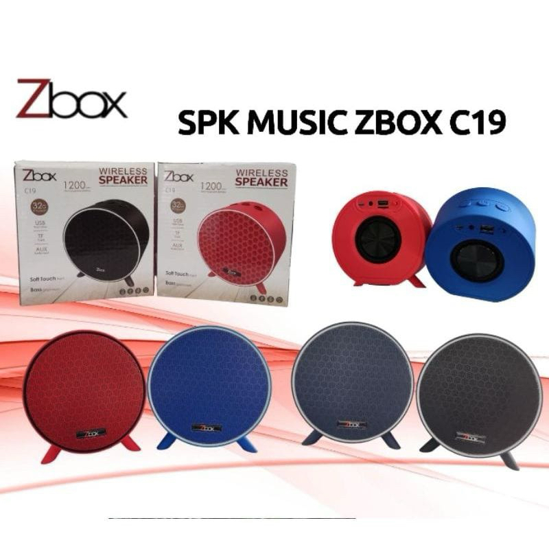 Speaker Bluetooth Zbox C19