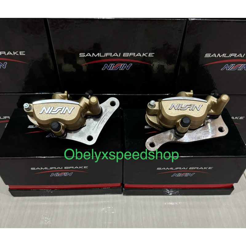 Kaliper Nissin Samurai Depan Belakang Nmax New, Nmax Old