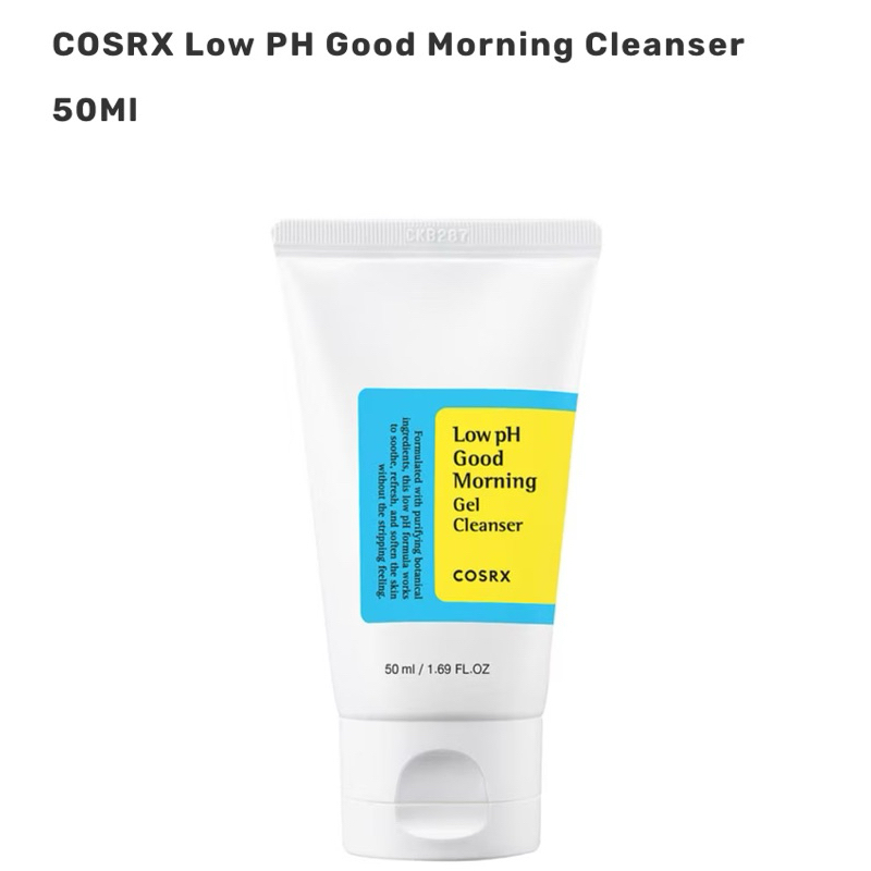COSRX Low PH Good Morning Cleanser 50ml / SABUN MUKA GENTLE COSRX