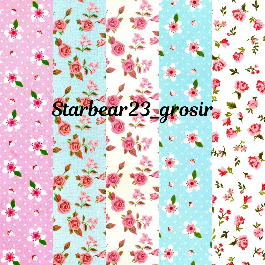 

Kertas Kado Doff Mix Flower Pattern Sansanwawa