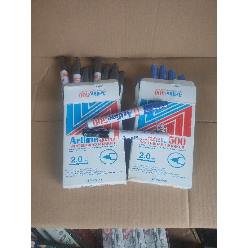 

Spidol Artline 500 White Board 2.0 mm Harga 1 Pak (12pcs)