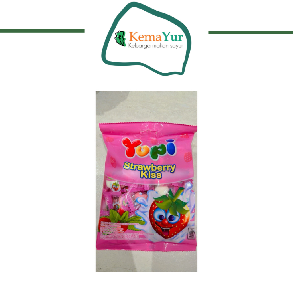 

Yupi Permen Gummy Jelly Kemasan Bag 120gr