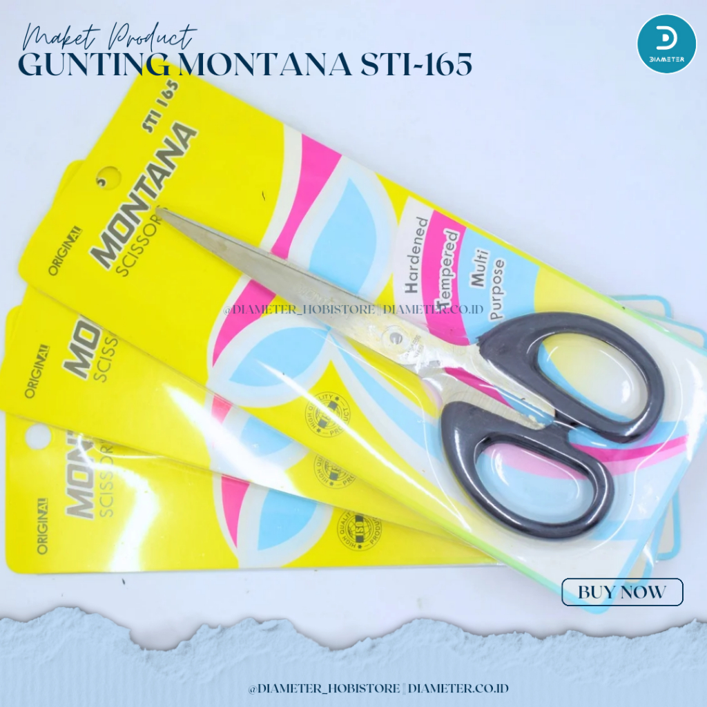 

Gunting / Scissors Montana STi-165 RETAIL
