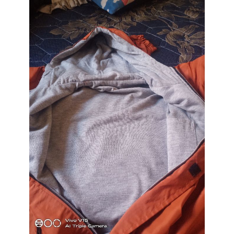 sweater Hoodie jacket bolak balik parasut