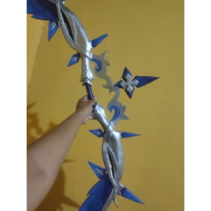 weapon polar star bow genshin impact cosplay