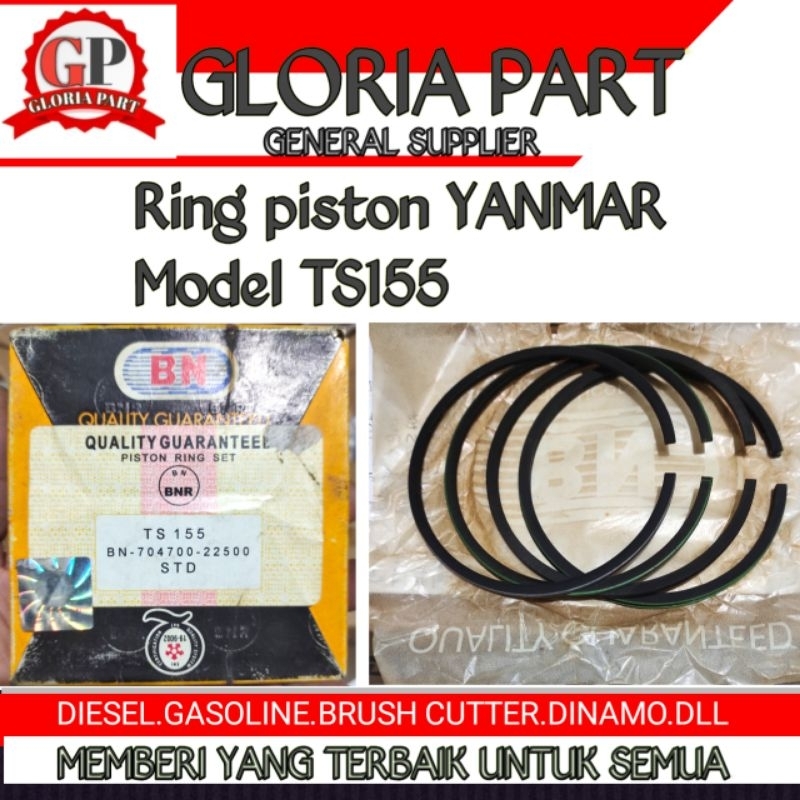 Ring piston Diesel engine YANMAR TS155