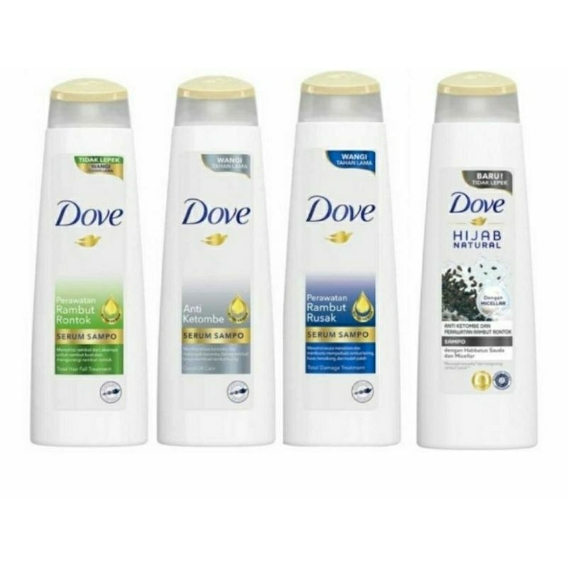 DOVE SHAMPOO / ANTI KETOMBE / HIJAB NATURAL / PERAWATAN RAMBUT RONTOK