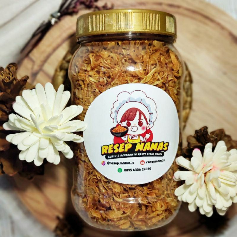 

Resep Mamas - Bawang Merah Goreng Asli Tanpa Campuran Kemasan Toples