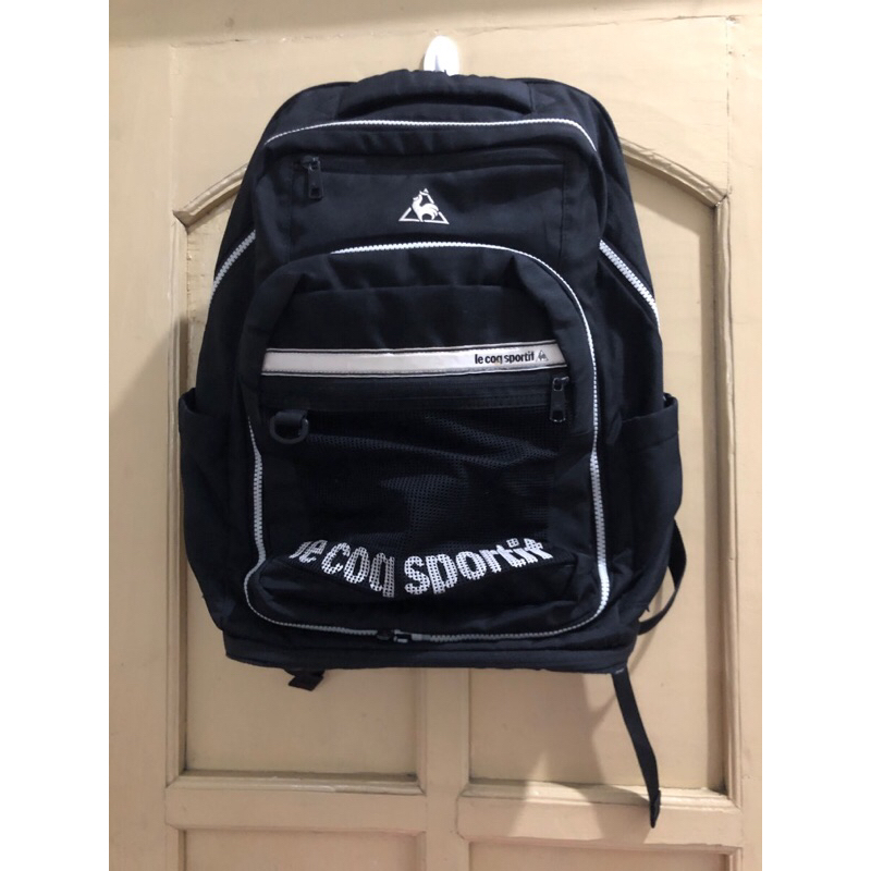 Tas Ransel Cowok Pria Branded LE COQ SPORTIF Original Bukan Nike Adidas