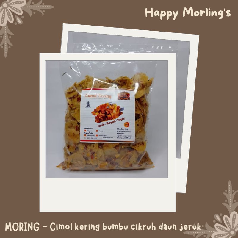 

MORING - Cimol kering bumbu cikruh daun jeruk