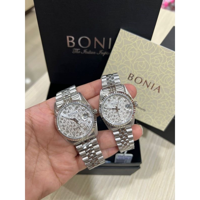 Jam Tangan Couple Bonia BNB-10550 original