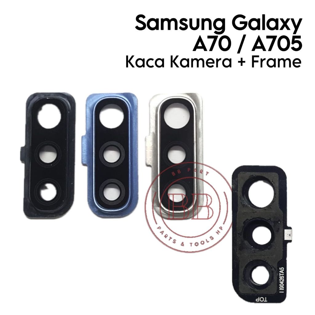 Kaca lensa Kamera Belakang Samsung Galaxy A70 / A705 / SM-A705F / SM-A705FN / SM-A705GM / SM-A705MN 