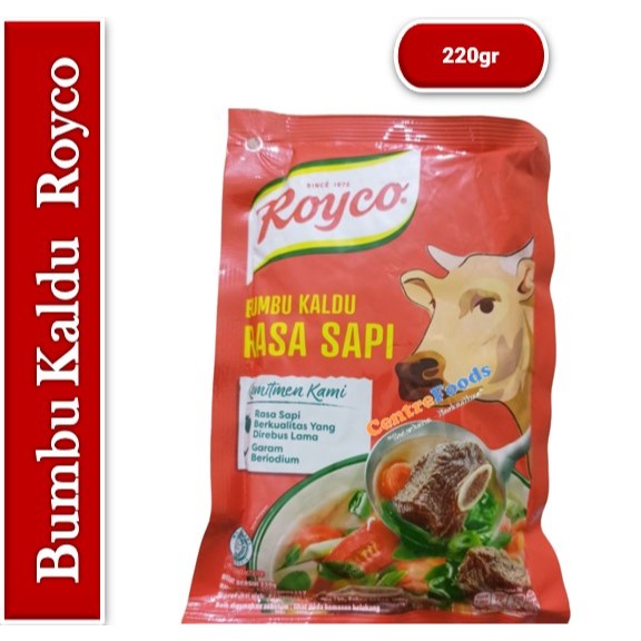 

Bumbu Kaldu - Rasa Sapi Royco | 220gr [ Harga Per BKS ]