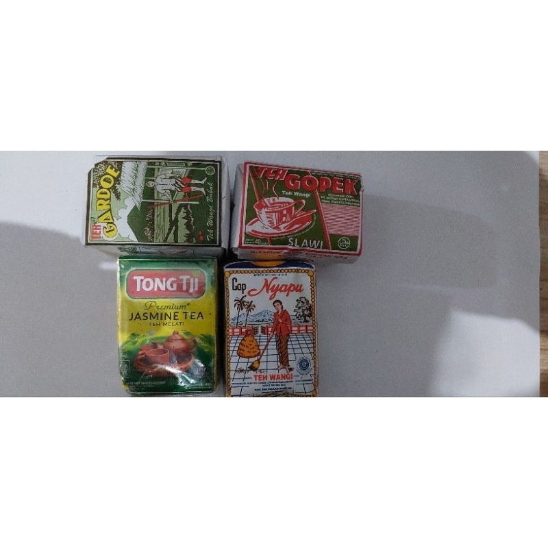 

Teh Racikan Solo4 Best Seller Nyapu,Gopek,GardoeHijau,TongtjiPremium |Free Kopi Sachet/Penyedap Rasa