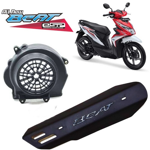 Tutup Kipas Beat Fi + Cover Tutup Kipas Beat Pop Eco  ESP Stater Halus