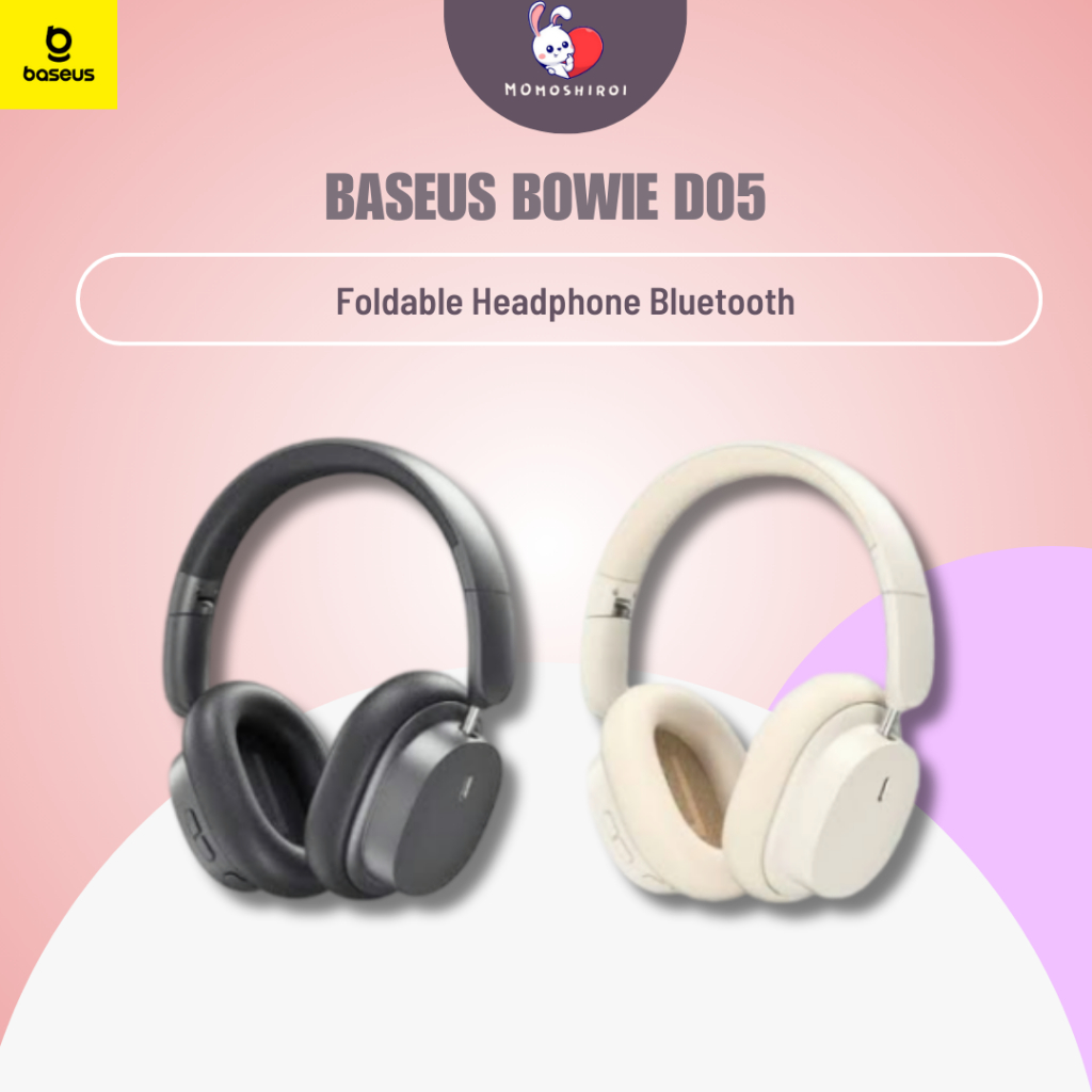 Baseus Bowie Wireless Headphone D05 Foldable Headphone Bluetooth