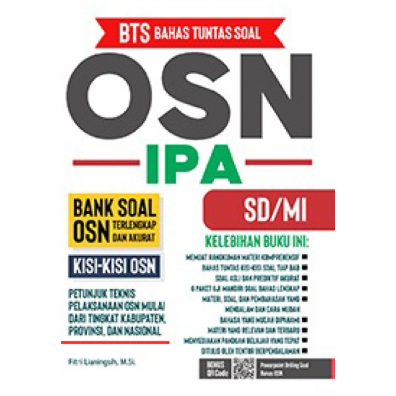 

BTS: BAHAS TUNTAS SOAL OSN IPA SD/MI