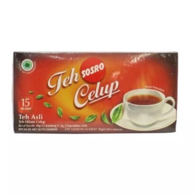 

Teh celup SOSRO isi 15