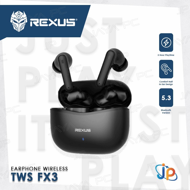 Rexus TWS FX5 Eaphone Wireless Bluetooth