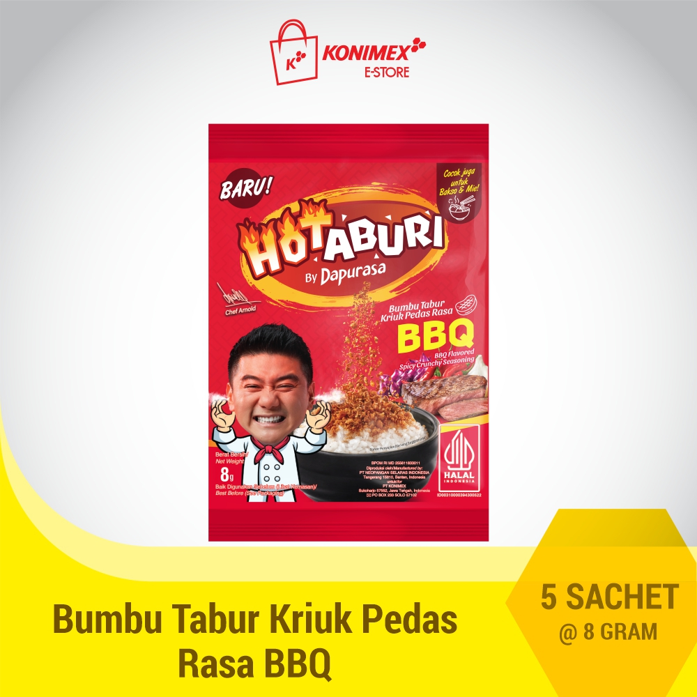 

Hotaburi by Dapurasa BBQ 5 Sachet @ 8g