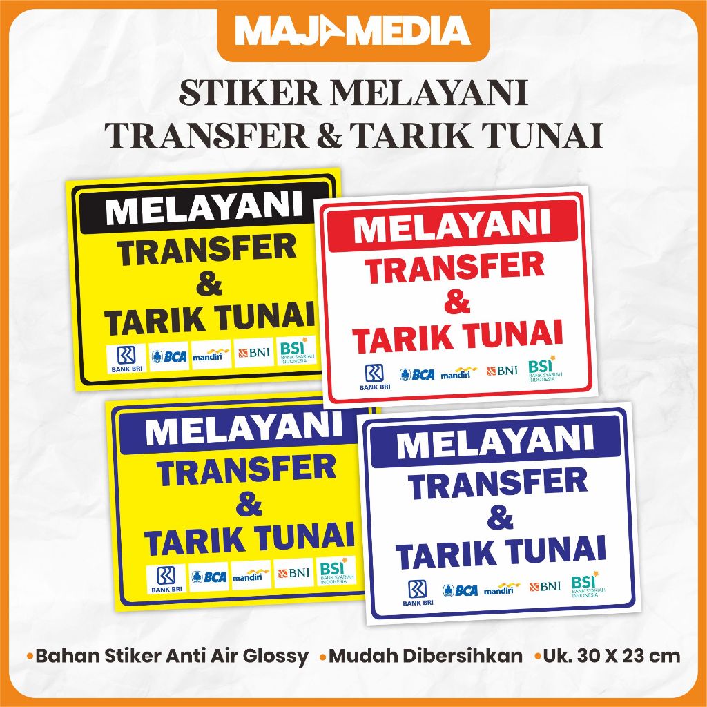 

STIKER TRANSFER TARIK BANK