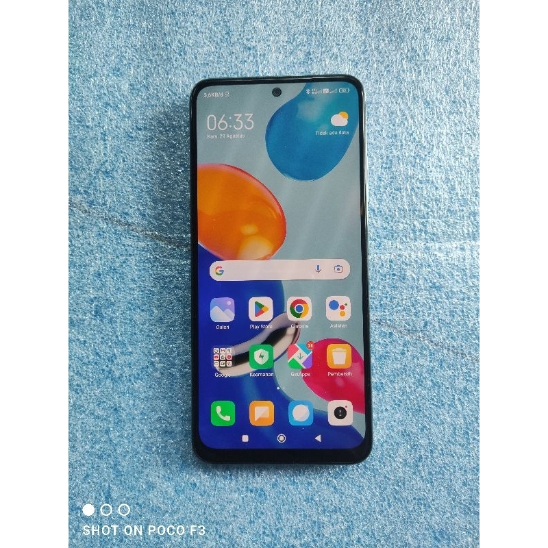 Lcd + Frame Copotan Redmi Note 11 4g